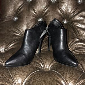 Lime Light Black Heels